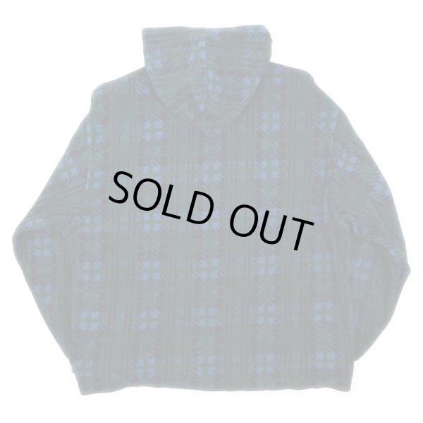 画像2: 90's L.L.Bean 総柄 フリースアノラックパーカー (2)