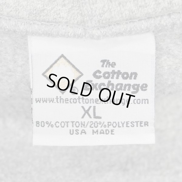 画像2: 00's The Cotton Exchange カレッジプリント スウェットパーカー "MADE IN USA" (2)