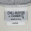 画像2: 00's CAMBER 裏サーマル フルジップスウェットパーカー "Chill Buster / MADE IN USA" (2)