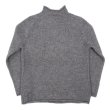 画像2: 00's J.CREW ロールネック ウールニット "GRAY" (2)