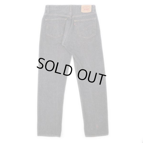 画像2: 90's Levi's 501 先染め ブラックデニムパンツ "MADE IN USA" (2)