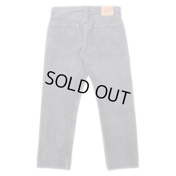 画像2: 90's Levi's 501 先染め ブラックデニムパンツ "MADE IN USA" (2)