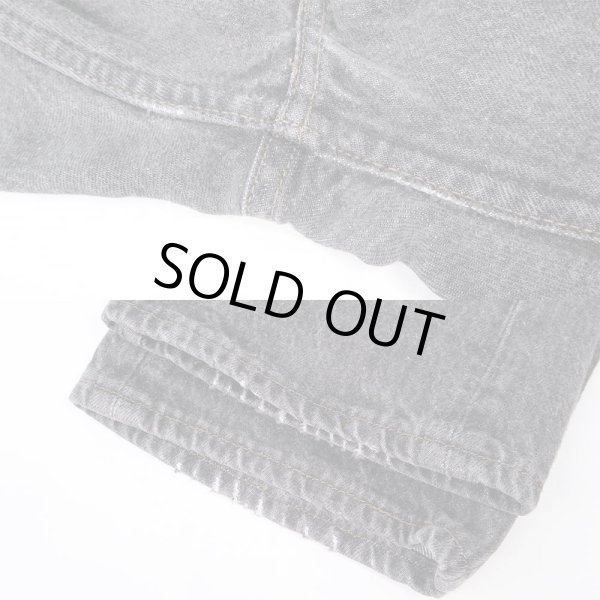 画像4: 90's Levi's 501 先染め ブラックデニムパンツ "MADE IN USA" (4)