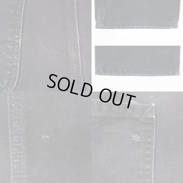 画像4: 00's Carhartt ダックペインターパンツ “BLACK” (4)