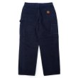 画像2: 00's Carhartt ダックペインターパンツ "NAVY / W34 L30" (2)