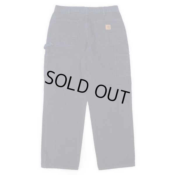 画像2: 00's Carhartt ダックペインターパンツ "NAVY / W34 L30" (2)