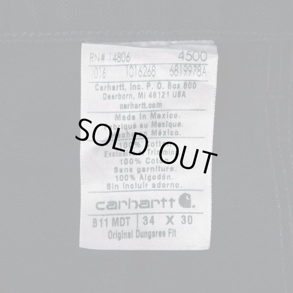 画像3: 00's Carhartt ダックペインターパンツ "NAVY / W34 L30" (3)