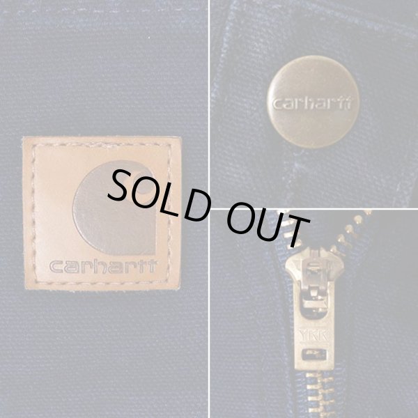 画像4: 00's Carhartt ダックペインターパンツ "NAVY / W34 L30" (4)