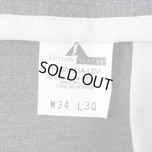画像4: 90's Levi's アクションスラックス "DEADSTOCK / W34 L30 / HEATHER GRAY" (4)