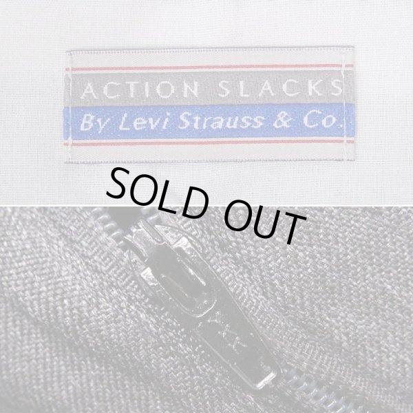 画像5: 90's Levi's アクションスラックス "DEADSTOCK / W34 L30 / HEATHER GRAY" (5)