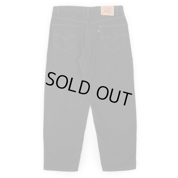 画像2: Early 00's Levi's 550 ブラックデニムパンツ "W36 L30" (2)