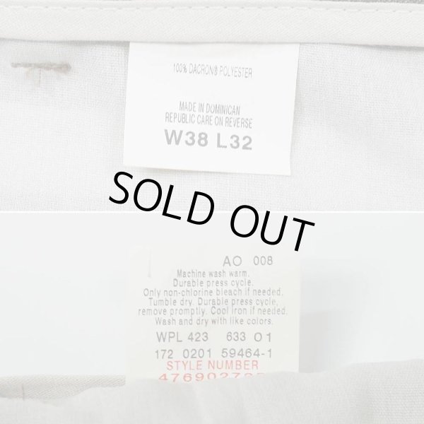 画像5: 00's Levi's アクションスラックス "DEADSTOCK / W38 L32 / Heather Brown" (5)