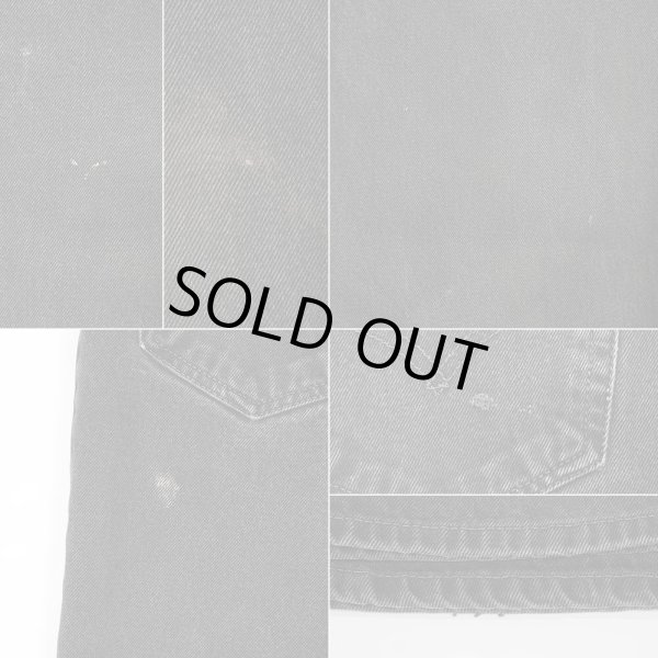 画像5: Late 90's Levi's 550 ブラックデニムパンツ "W36 L30" (5)