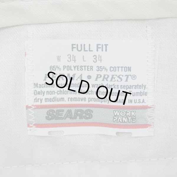 画像3: 80's Sears TCツイル ワークパンツ "DEADSTOCK / MADE IN USA" (3)