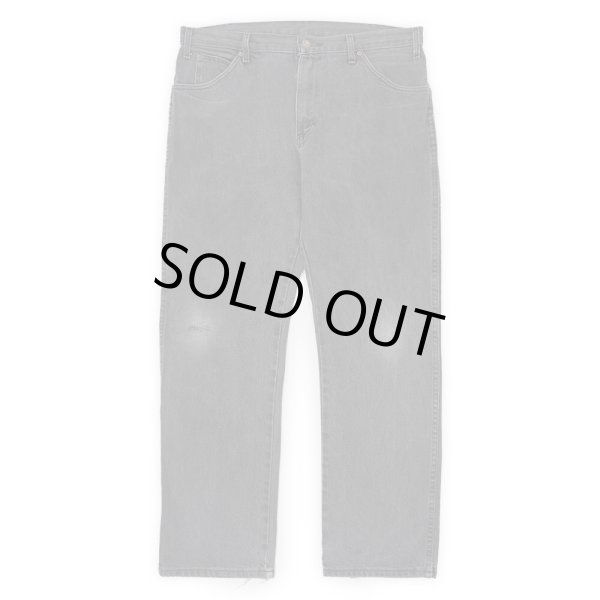 画像1: 00's Dickies ブラックデニムワークパンツ "Ｗ34 L30" (1)