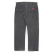 画像2: 00's Dickies ブラックデニムワークパンツ "Ｗ34 L30" (2)