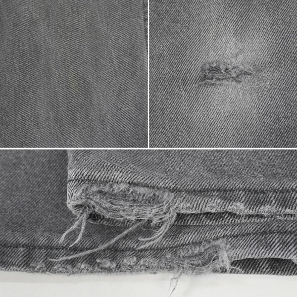 画像4: 00's Dickies ブラックデニムワークパンツ "Ｗ34 L30" (4)