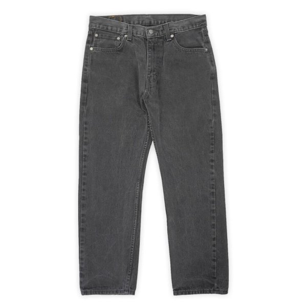 画像1: 00's Levi's 505 ブラックデニムパンツ "W33 L29" (1)
