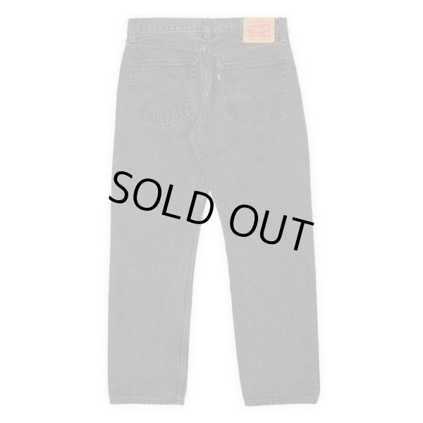 画像2: 00's Levi's 505 ブラックデニムパンツ "W33 L29" (2)