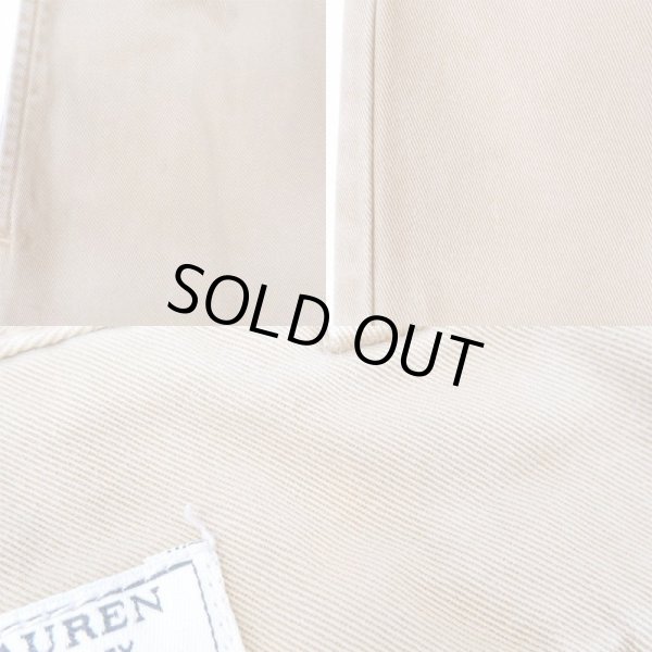 画像4: 90's Polo Ralph Lauren 2タックチノショーツ "TYLER SHORT" (4)