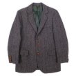 画像1: 80-90's Harris Tweed ウール テーラードジャケット “MADE IN USA” (1)