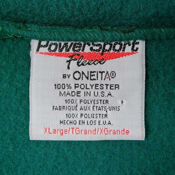 画像2: 90's ONEITA ハーフジップ フリースジャケット “MADE IN USA” (2)