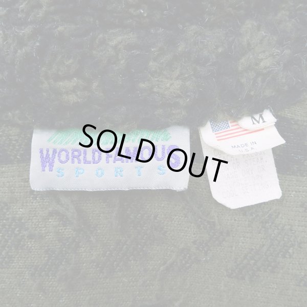 画像3: 80-90's WORLD FAMOUS SPORTS フリースシャツジャケット “MADE IN USA” (3)