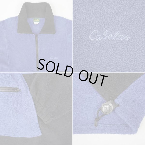 画像4: 90's Cabela's プルオーバーフリースジャケット "MADE IN CANADA" (4)