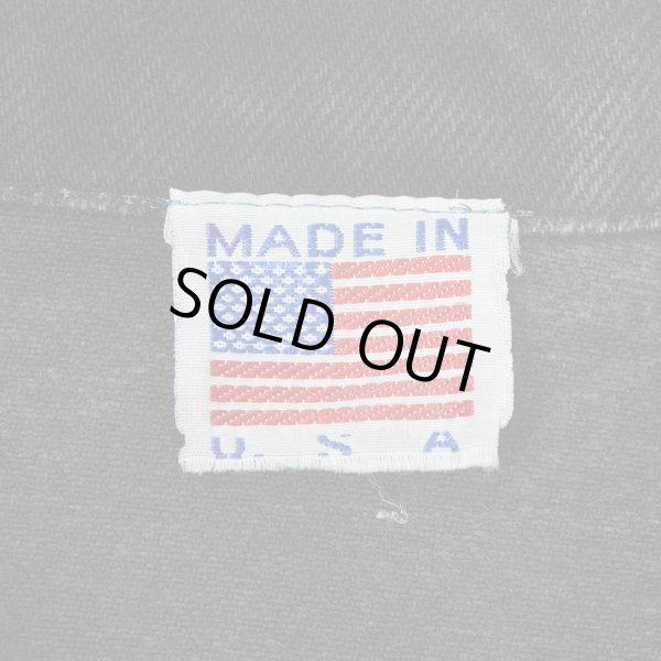 画像3: 90's TYCA ブラックデニムジャケット "MADE IN USA" (3)