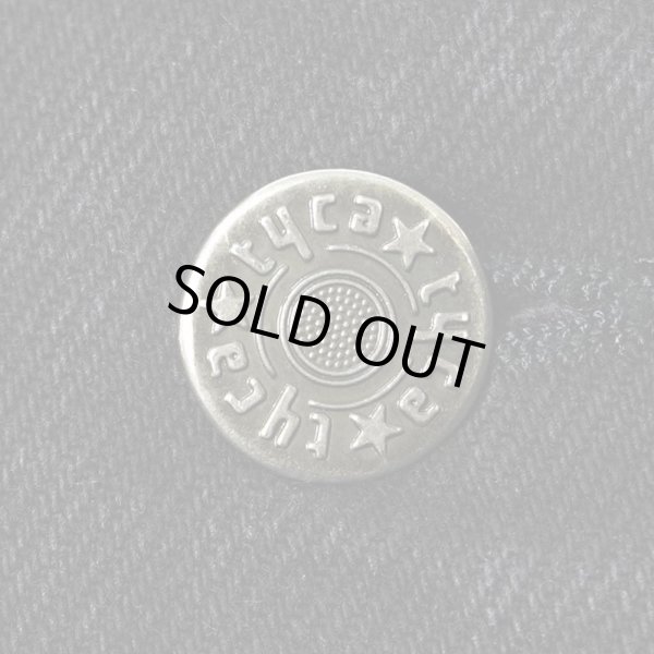 画像4: 90's TYCA ブラックデニムジャケット "MADE IN USA" (4)