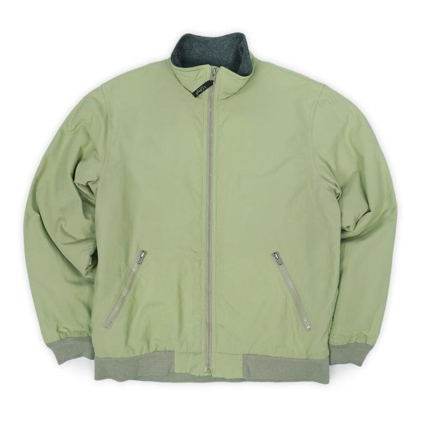 画像1: 00's L.L.Bean ウォームアップジャケット "Light Green" (1)