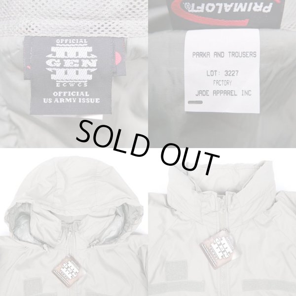 画像3: 07's WILDTHINGS社製 US.ARMY ECWCS Level7 プリマロフトパーカー "DEADSTOCK" (3)