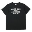 画像1: Early 00's FUCK YOU FUCKIN' FUCK プリントTシャツ (1)