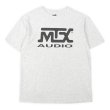 画像1: 90's MTX AUDIO ロゴプリントTシャツ "MADE IN USA" (1)