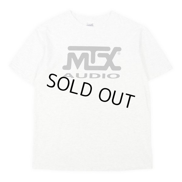 画像1: 90's MTX AUDIO ロゴプリントTシャツ "MADE IN USA" (1)