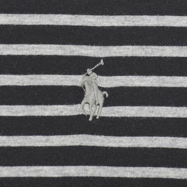 画像3: 00's Polo Ralph Lauren ボーダーTシャツ "BLACK×GRAY" (3)