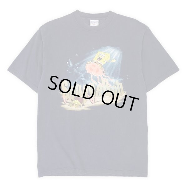 画像1: Early 00's SpougeBob キャラクタープリントTシャツ "USA COMPONENTS" (1)