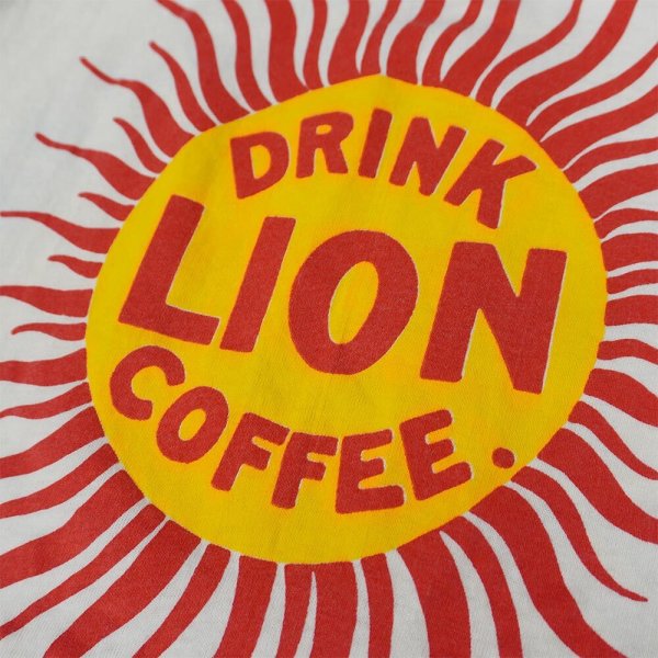 画像5: 80-90's LION COFFEE 両面プリントTシャツ "Stedman body / MADE IN USA" (5)