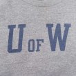 画像3: 80's Champion 88/12 染み込みプリントTシャツ “U of W / MADE IN USA” (3)