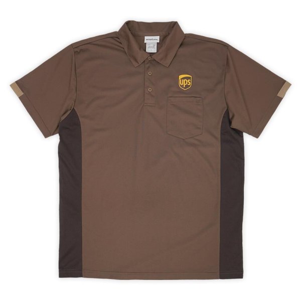 画像1: 00's UPS S/S ユニフォームシャツ "DEADSTOCK" (1)