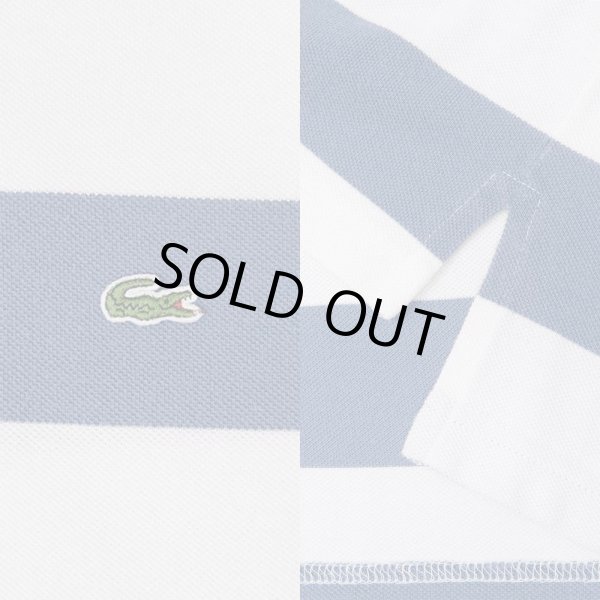 画像3: LACOSTE ボーダー柄 ポロシャツ “DESIGNED IN FRANCE” (3)