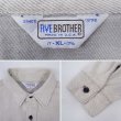 画像3: 80's FIVE BROTHER ヘビーネルシャツ "MADE IN USA" (3)