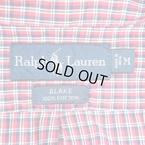 画像2: 90's Polo Ralph Lauren S/S ボタンダウンシャツ "BLAKE" (2)
