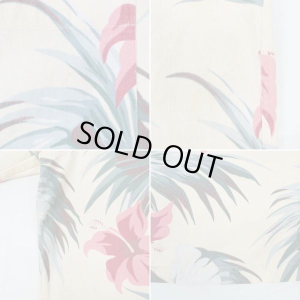 画像4: Early 90's Polo Ralph Lauren S/S 総柄 オープンカラーシャツ (4)