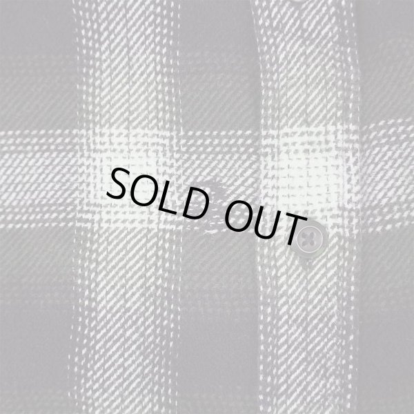 画像5: 00's ORVIS オンブレチェック柄 ヘビーネルシャツ (5)