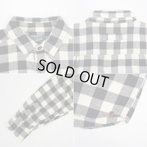 画像4: 00's Woolrich ブロックチェック柄 ヘビーネルシャツ (4)