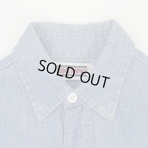 画像3: 80's BIG MAC コットンシャンブレーシャツ "14-14 1/2 / MADE IN USA" (3)