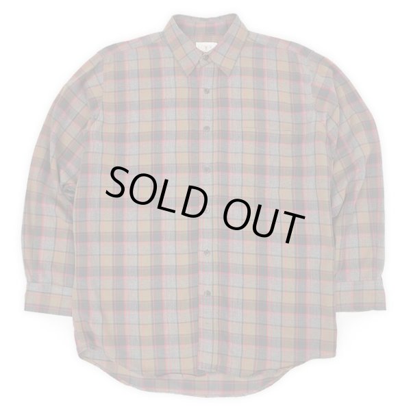 画像1: 90's J.CREW レギュラーカラーシャツ "COTTON×RAYON" (1)