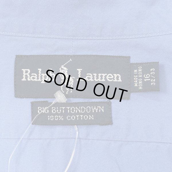 画像2: 90's Polo Ralph Lauren ボタンダウンシャツ "BIG BUTTONDOWN" (2)