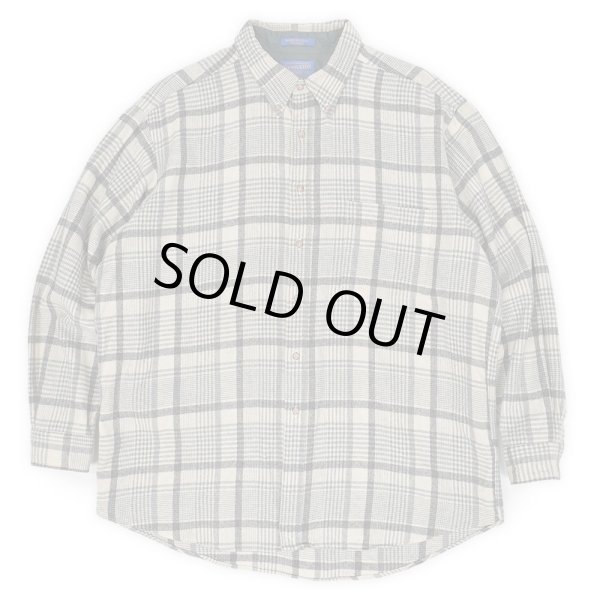 画像1: 00's PENDLETON ウールボタンダウンシャツ "MADE IN USA" (1)